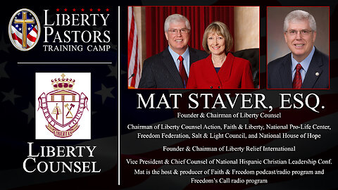 Liberty Pastors: Pastors, Churches, & Political Activity (by Mat Staver, Liberty Counsel)