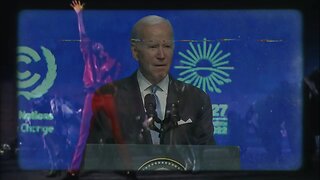 Joe Biden struggles to read teleprompter talking about Turbo-Charged Clean-Energy Economy
