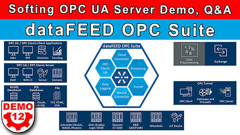 Softing's dataFEED OPC Suite Demonstration and Q & A
