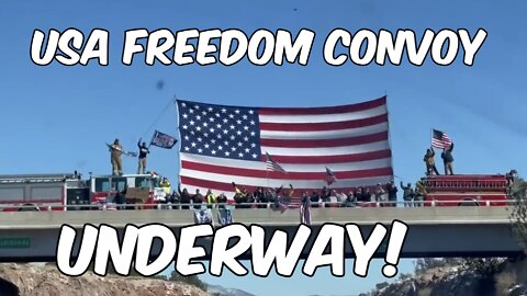 USA Freedom Convoy rolls to DC