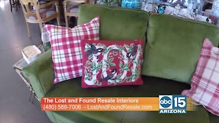The Lost and Found Resale Interiors brings high quality to resale shopping, even for the holidays!
