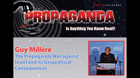 Guy Milliere: The Propaganda War against Israel and its Geopolitical Consequences