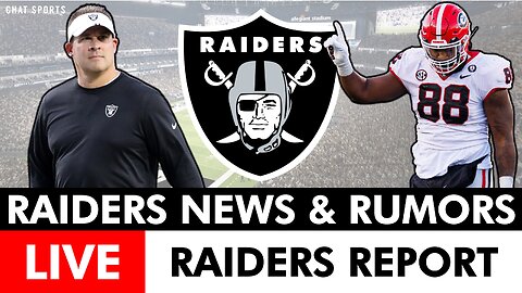 Raiders Live: BIG NEWS From Josh McDaniels