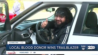 Kern County blood donor wins new Chevy Trailblazer