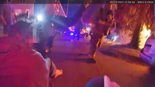 Body cam captures officers dramatic rescue attempts at Fairfax house fire
