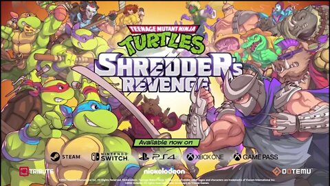 Teenage Mutant Ninja Turtle's: Shredder's revenge trailer review.