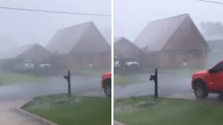 Man captures 120mph winds of Hurricane Zeta and it looks terrifying