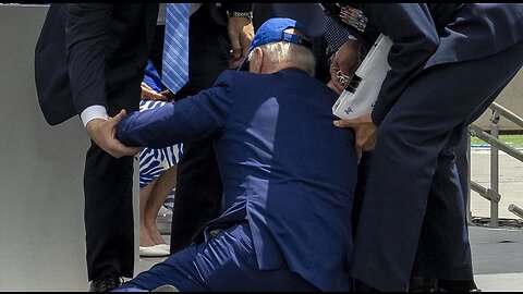 Joe Biden Takes Massive Fall at Air Force Commencement, Concerns Over Health Rage