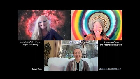 A Quantum Map of your Soul Journey through Cosmos - Chat w Ursula & Anne Marie