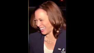 Kamala Harris LAUGHS When Asked About Trapped Americans in Afghanistan