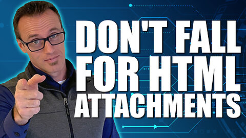 Keep your computer safe! What to know about HTML attachments