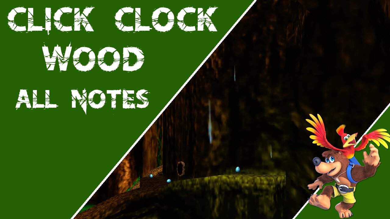 BanjoKazooie Click Clock Wood All 100 Note Locations