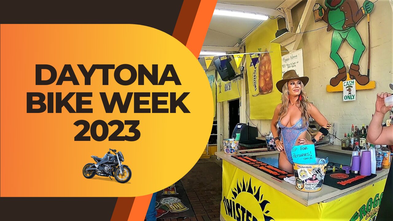 Daytona Bike Week 2023 Main Street Monday Day Walk Daytona Beach 3649