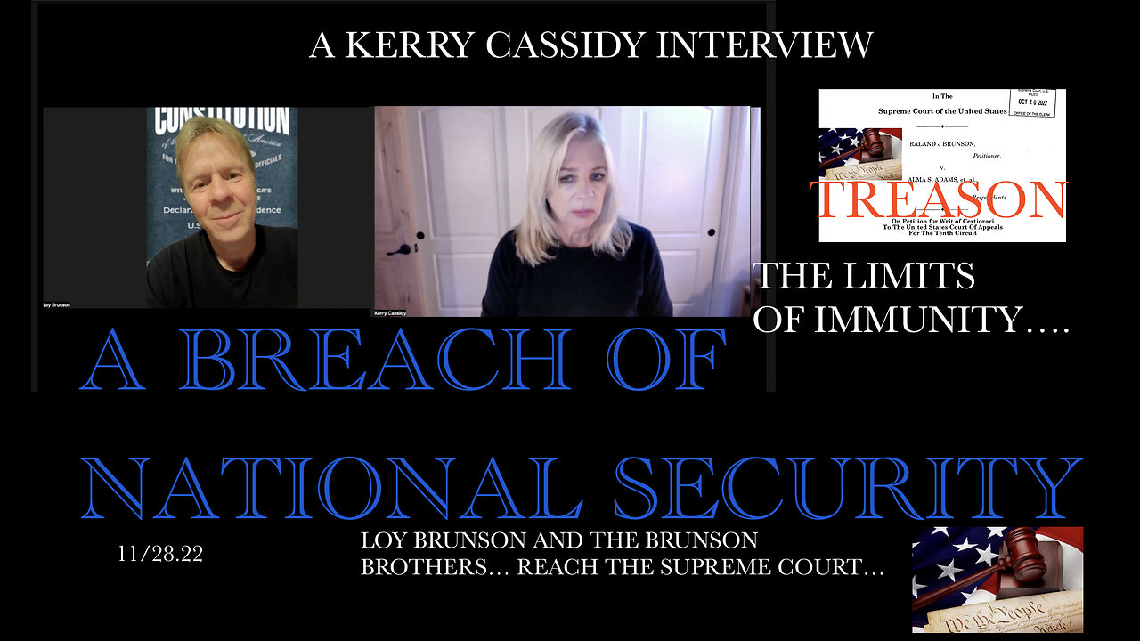 A BREACH OF NATIONAL SECURITY LOY BRUNSON SUPREME COURT CASE