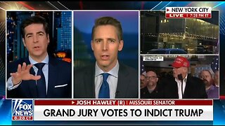 Sen Josh Hawley: Democrats Are Sending A Message With Trump Indictment