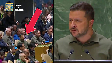 Ukrainian Media edited Zelenskyy's UN speech to make it look like he had a much Larger Audience! 😂