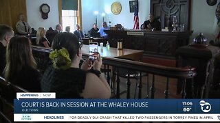 Court is back in session at the Whaley House