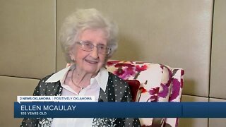 Ellen Mcaulay Celebrates 105th Birthday
