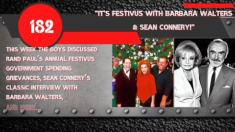 IT'S FESTIVUS WITH BARBARA WALTERS & SEAN CONNERY! | Man Tools 182