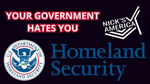 Your Government Hates You!!! DHS Targeting Free Speech