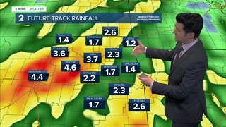 Rain moves back in this week