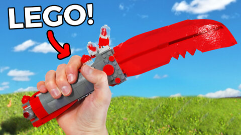 So, I Made LEGO Gummy Weapons...