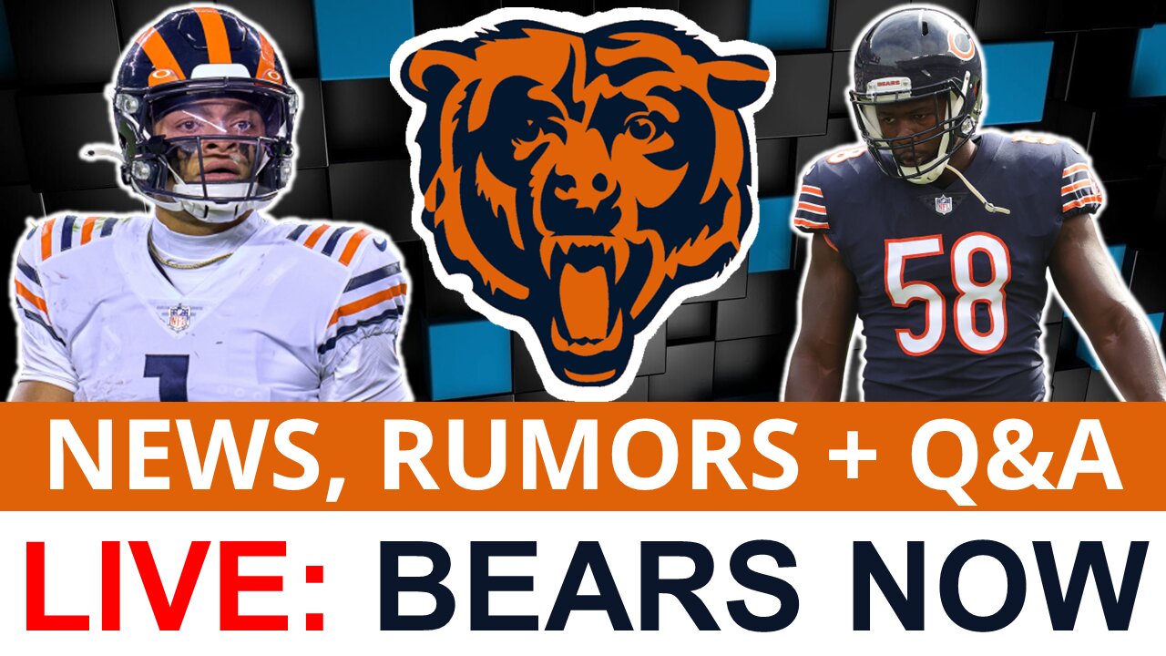 Chicago Bears News & Rumors LIVE: NFL Trade Buzz, Justin Fields, Julio  Jones, Roquan Smith, Q&A