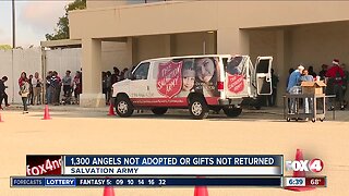 1,300 Salvation Army angels not adopted or gifts returned
