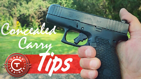 Concealed Carry Training Tips