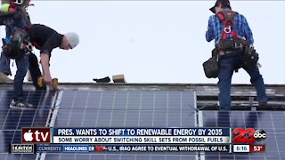 A switch to renewable energy could present more job opportunities, analysts say
