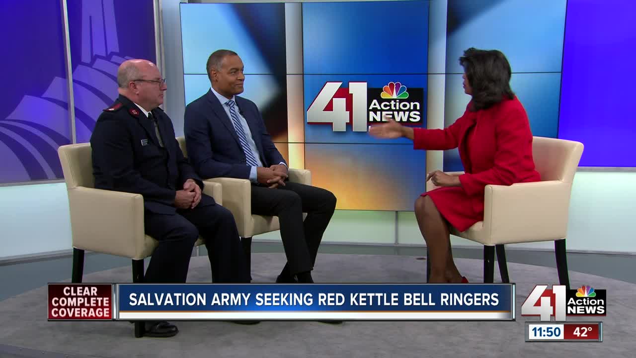 Salvation Army seeking red kettle bell ringers