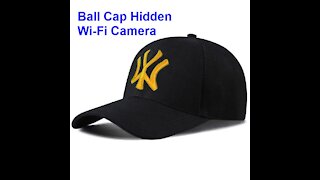 Ball Cap Hidden Wi-Fi Camera