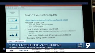 City of Tucson to accelerate COVID vaccinations