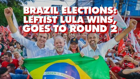 Brazil elections: Leftist Lula wins, goes to round 2 against far-right Bolsonaro