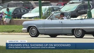 Cruisers still showing up on Woodward