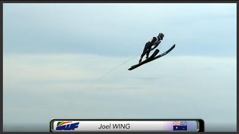 Pro Cup Waterski Jump finals - South Sumatra - Joel Wing