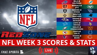 NFL RedZone Live Streaming NFL Week 3