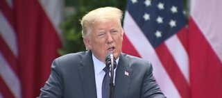 President Trump: 'They' are trying to remove Jesus statues