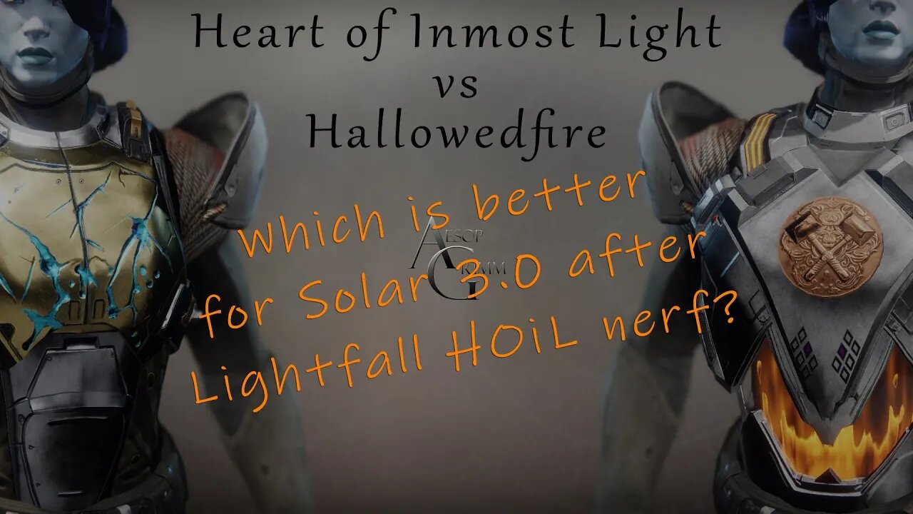 hallowfire heart vs heart of inmost light