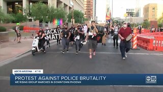 Protests against police brutality continue in Arizona