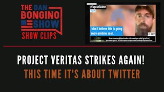 Project Veritas Strikes Again! This Time It's About Twitter - Dan Bongino Show Clips