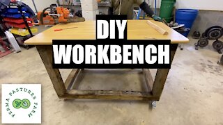 DIY Mobile Workbench (Made From Scrap Wood)