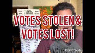 VOTES STOLEN OR LOST!