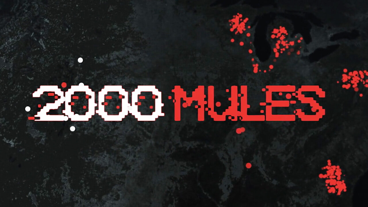 From mi Amigo Dinesh D'Souza: "Here’s the official trailer for “2000 Mules.” It’s the movie we’ve all been waiting for. Please share! And go to 2000mules.com to buy your ticket to see the movie in its