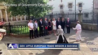 Governor Little back from diplomatic mission in Basque Country