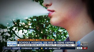 Schools, hospital see rise in teens vaping