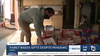 Bonita family makes gifts despite pandemic