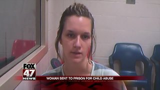 UPDATE: Eaton County Woman sent to prison for child abuse