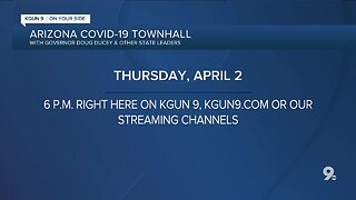 THURSDAY: Governor Doug Ducey answers your COVID-19 questions