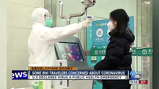 Coronavirus declared public health emergency in U.S., some travelers concerned